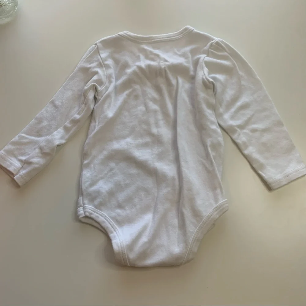 Holiday Red Ruffled Bodysuit for Kids